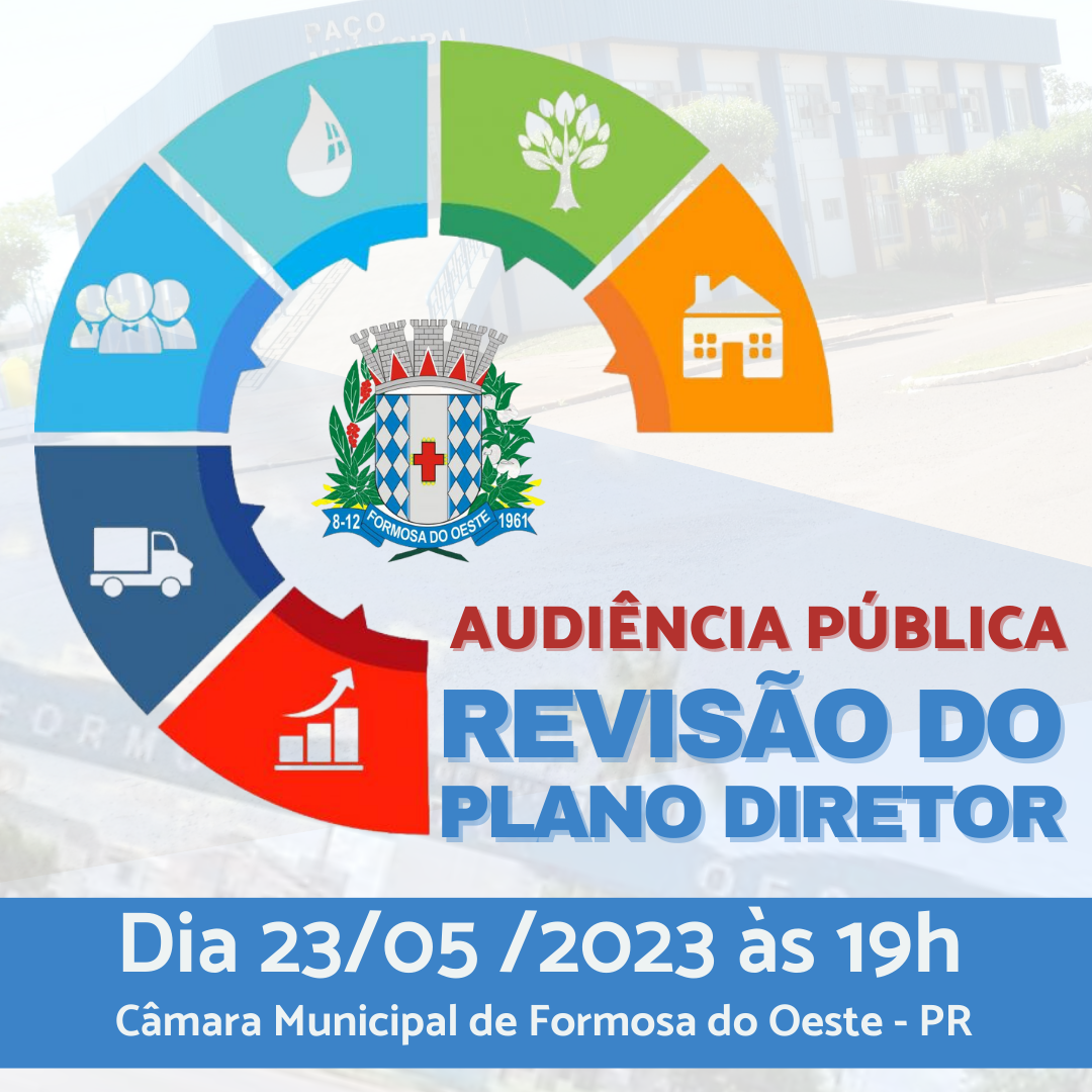 AUDIÊNCIA PÚBLICA - PLANO DIRETOR